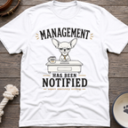 Management Notified T-Shirt