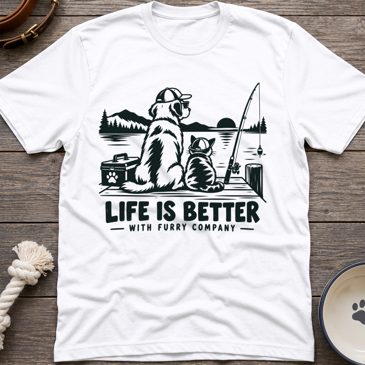 Fishing Pets T-Shirt