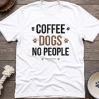Coffee Dogs No People T-Shirt