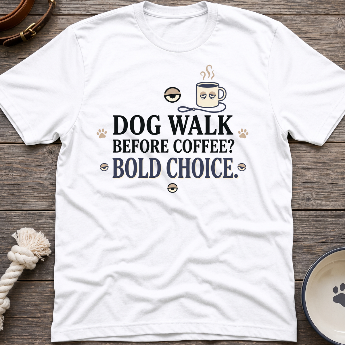 Walk Before Coffee T-Shirt