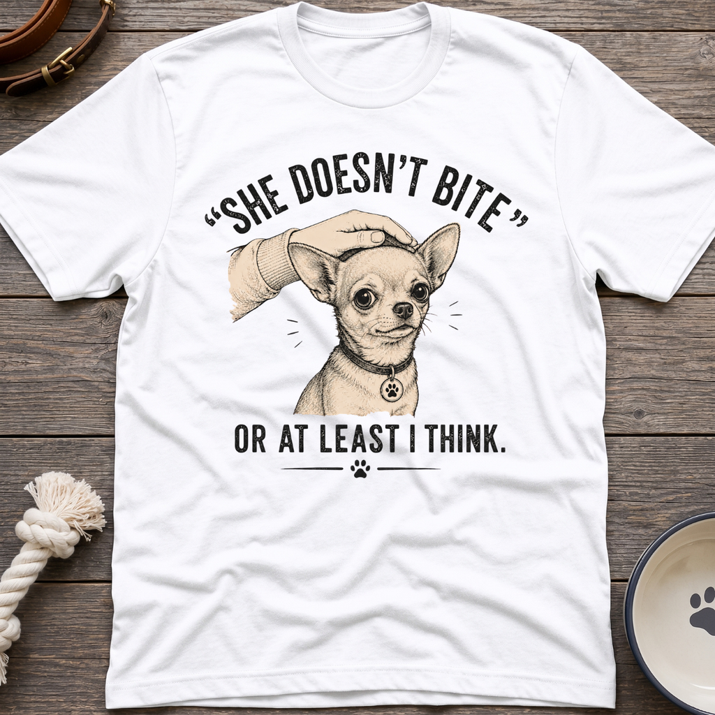 Chihuahua She Bite T-Shirt