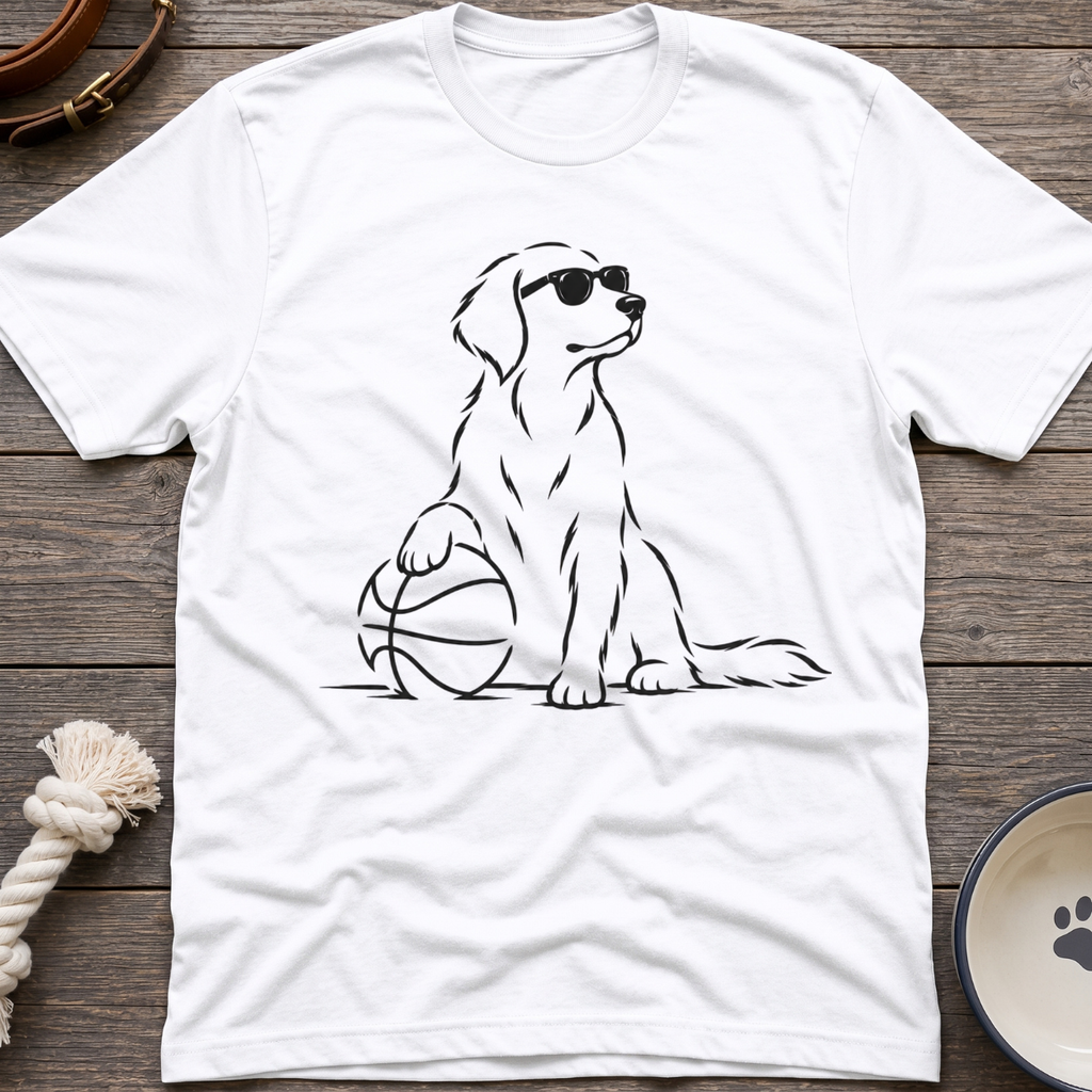 Basketball Pup T-Shirt