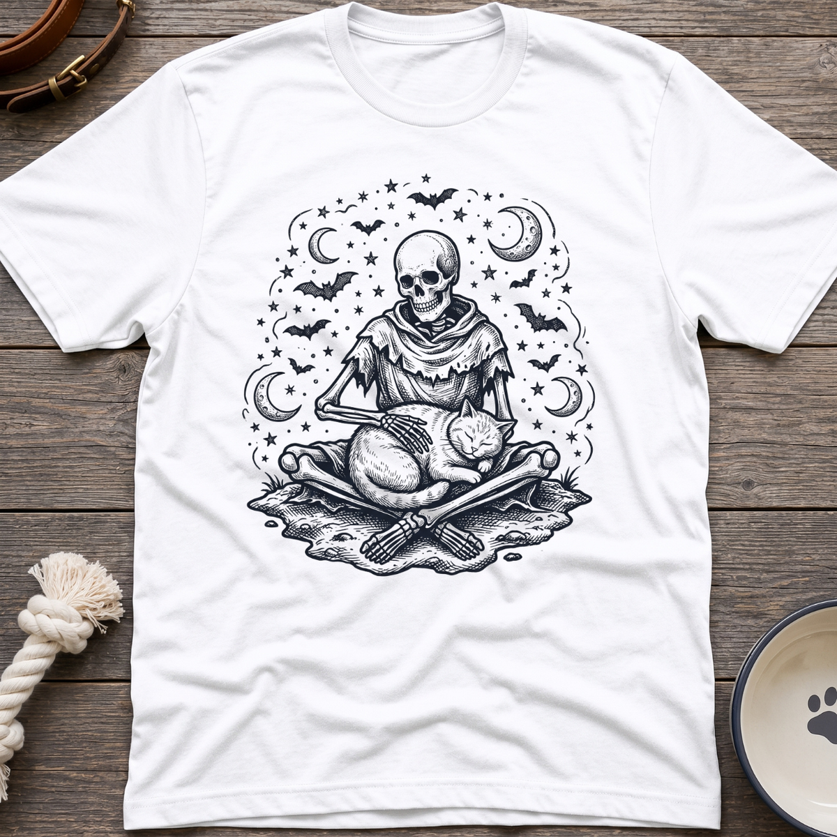 Skull & Cat T-Shirt