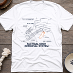 Sock Thief Diagram T-Shirt