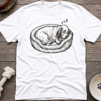 Sleepy Ghost Dog T-Shirt