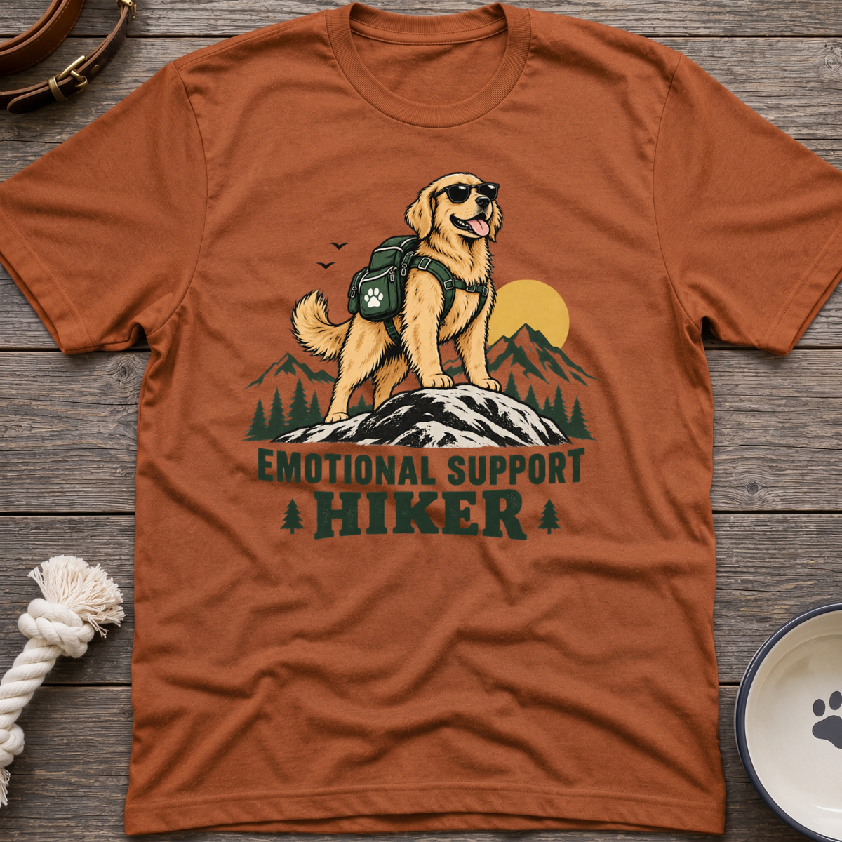 Hiker Dog T-Shirt