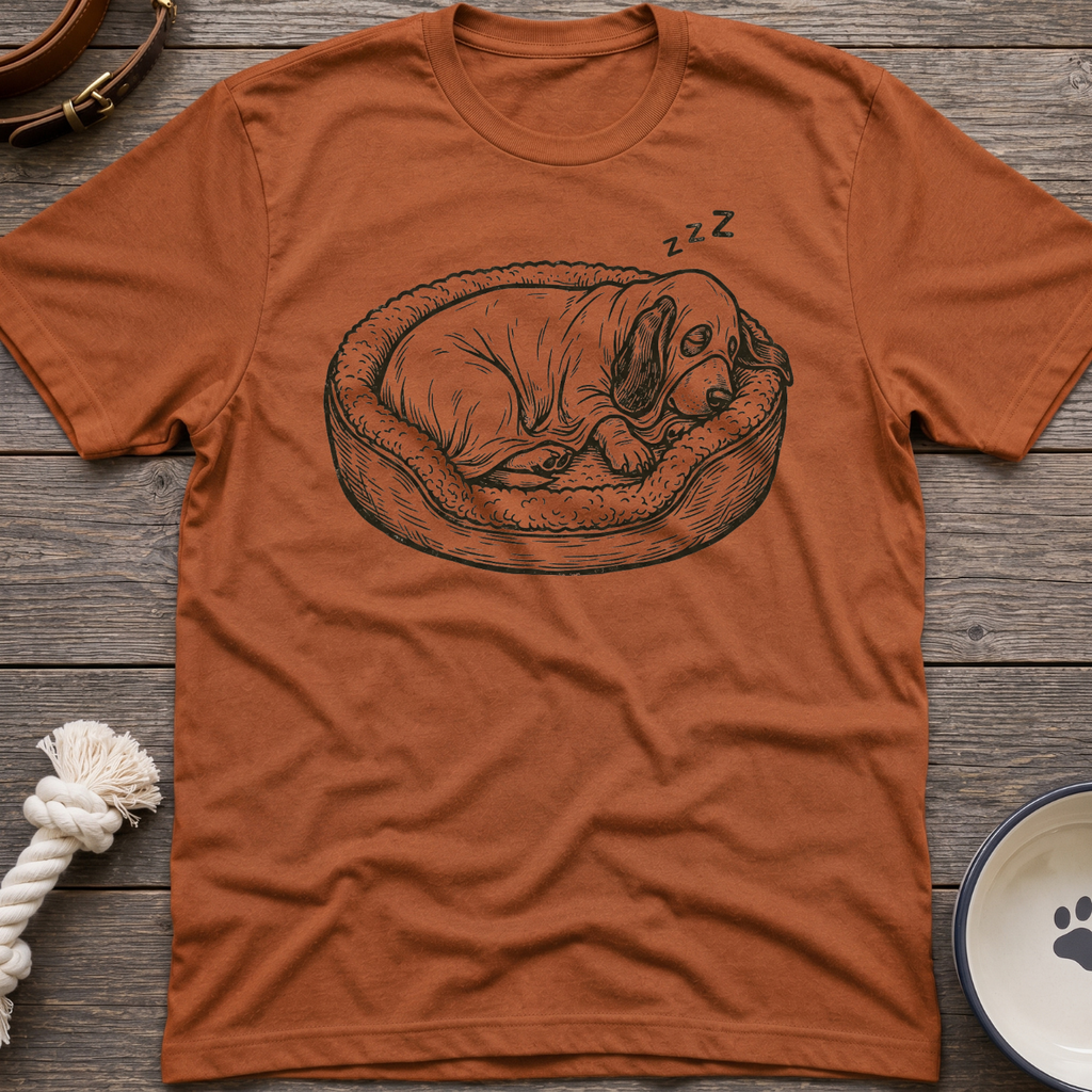 Sleepy Ghost Dog T-Shirt