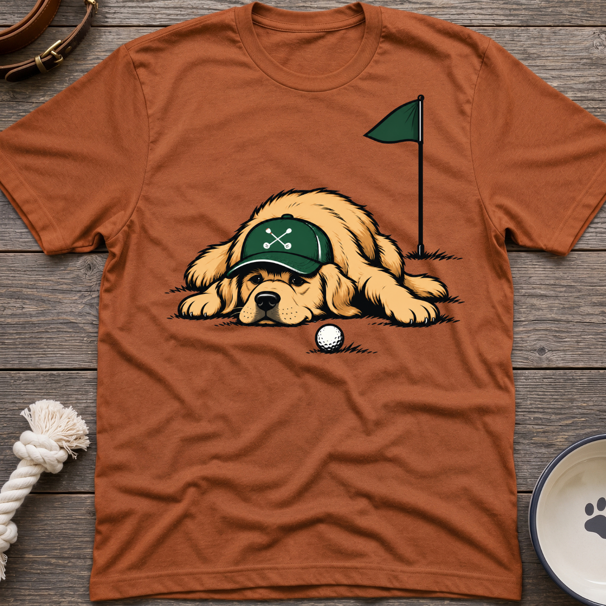 Lazy Golden Ball T-Shirt