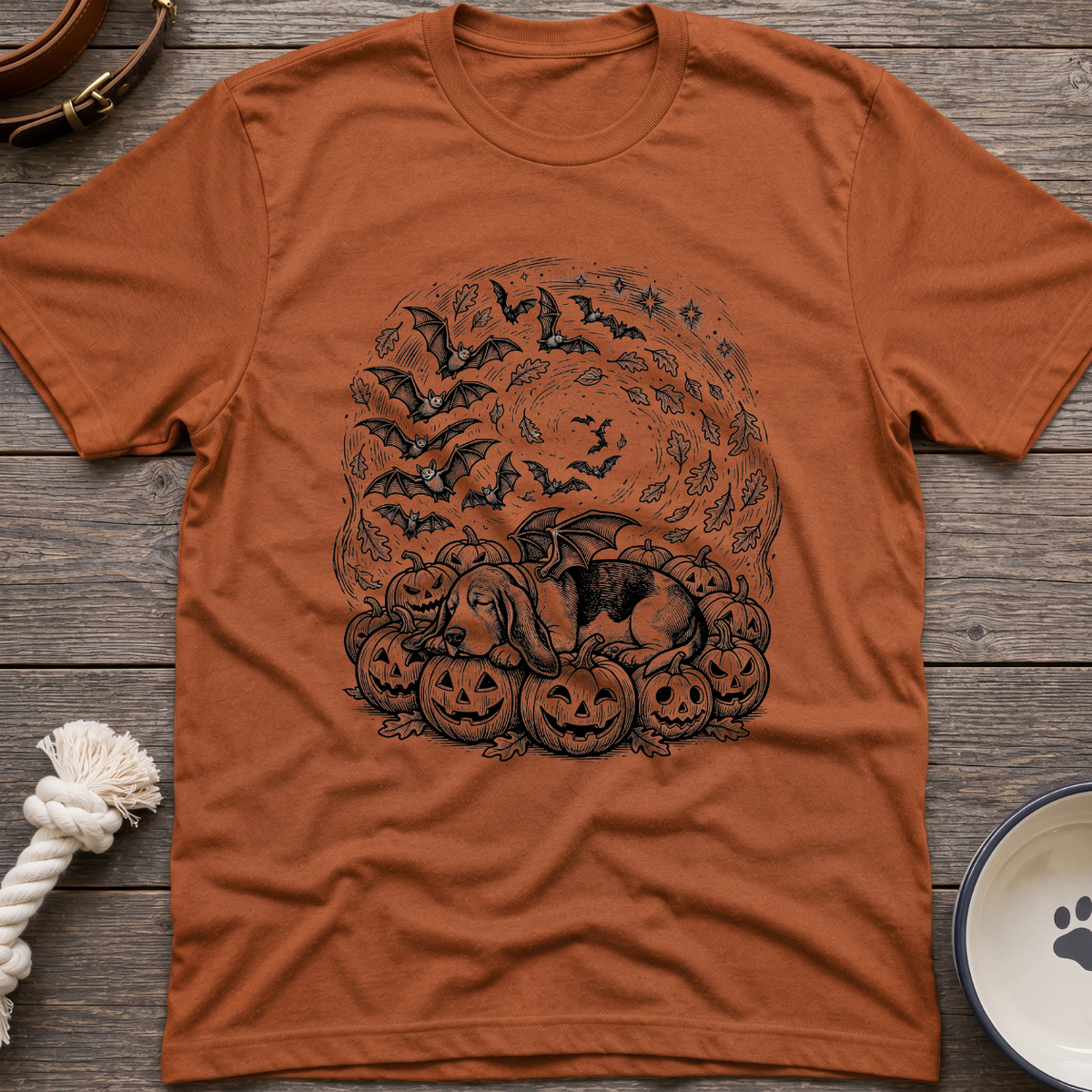 Pup on Pumpkins T-Shirt