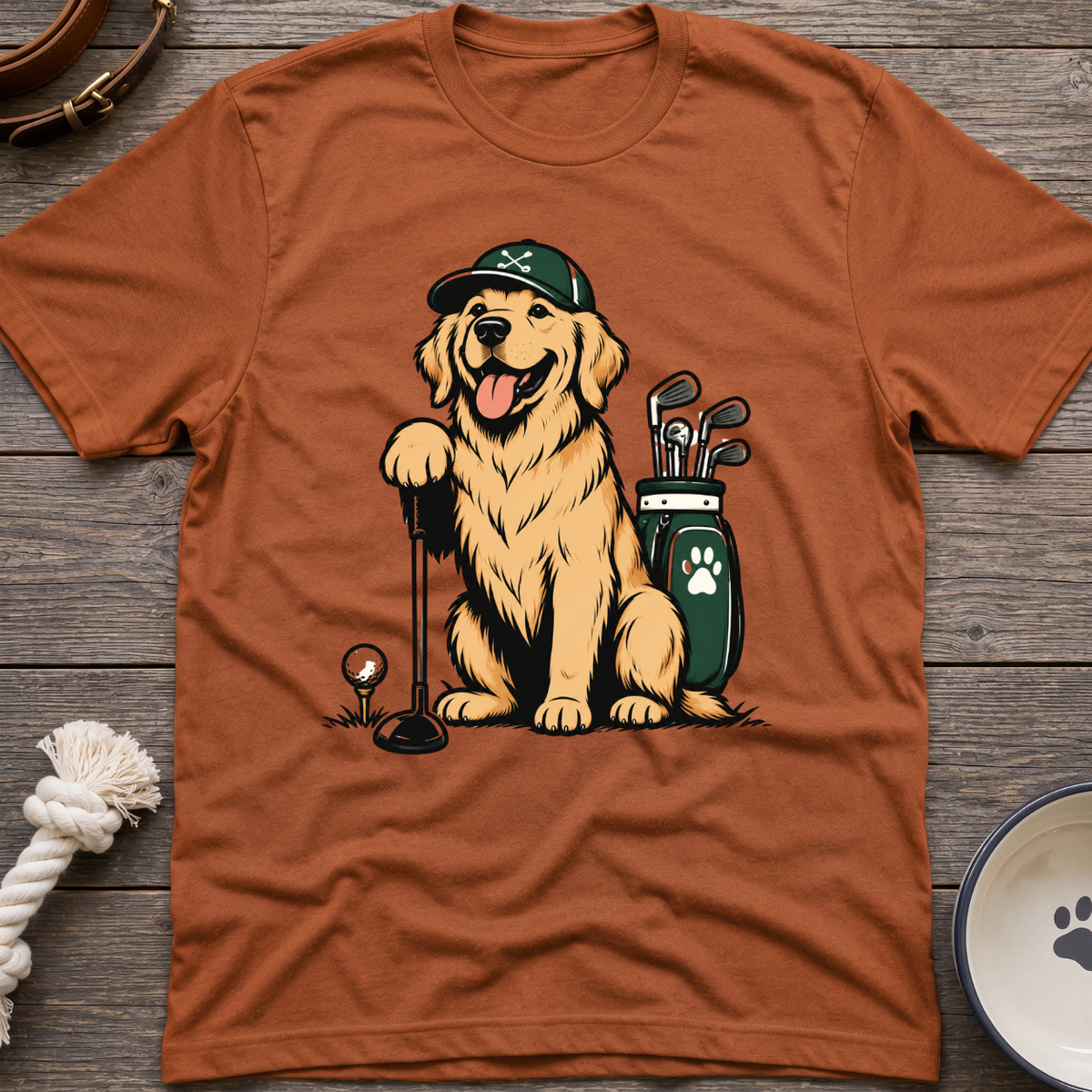 Golden Golfer T-Shirt